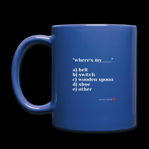 Mug | Where's My Belt Switch Wooden - Picture 2 of 2